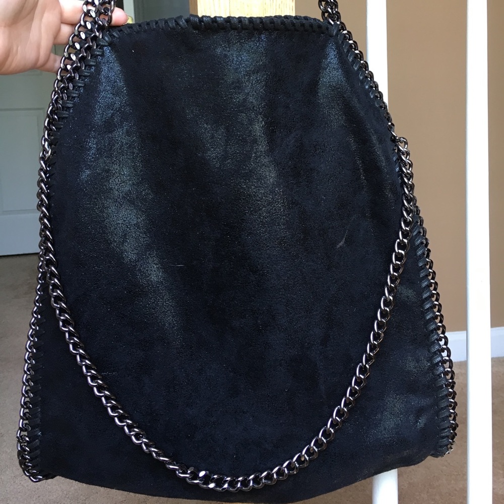 Suede purse